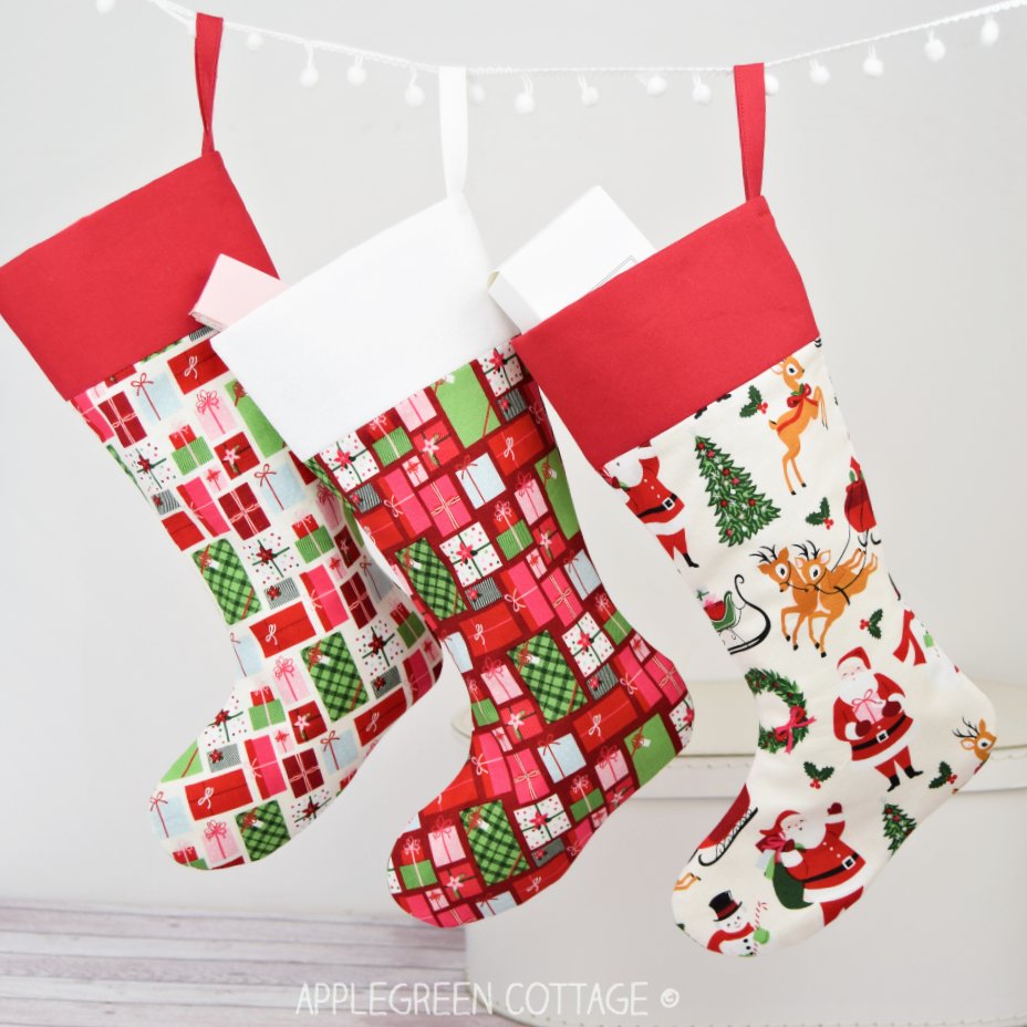 Christmas Stocking Sewing Pattern
