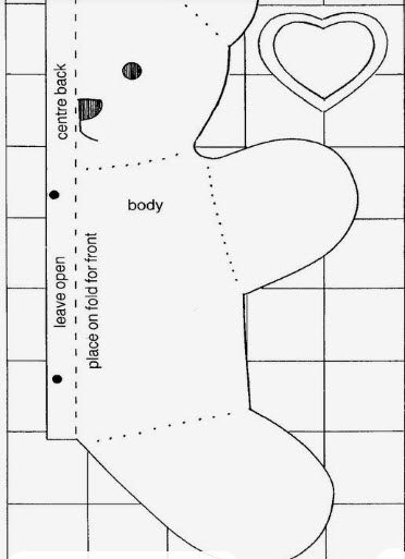 Sewing Pattern For Bear