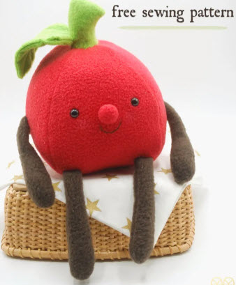 12+ Plush Apple Sewing Pattern