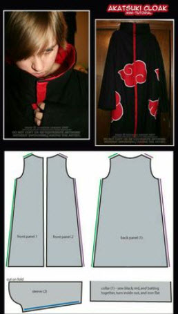 15+ Akatsuki Cloak Sewing Pattern