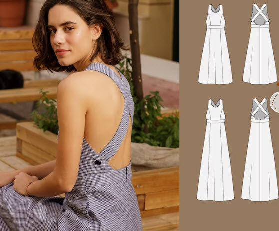15+ Backless Dress Sewing Pattern