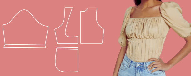 21+ Milkmaid Top Sewing Pattern