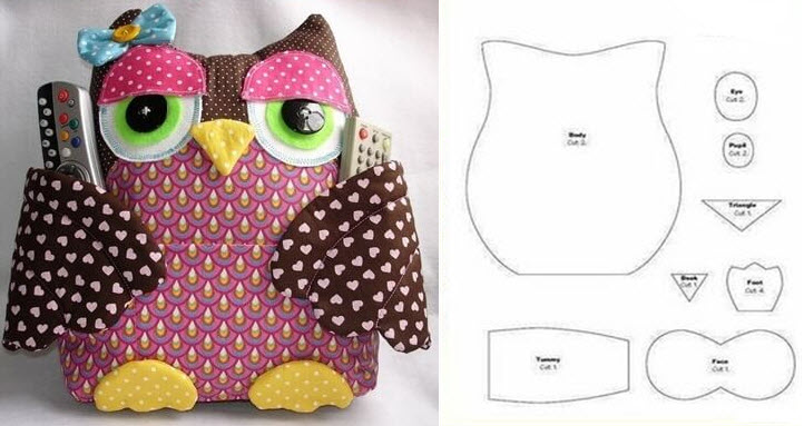 12+ Owl Sewing Pattern