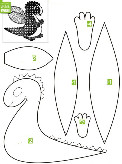 15+ Sewing Dragon Pattern