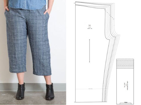 19+ Patterns For Sewing Pants