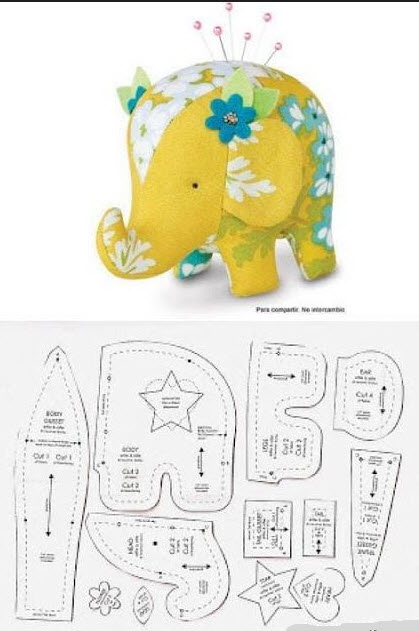19+ Sew Elephant Pattern Free