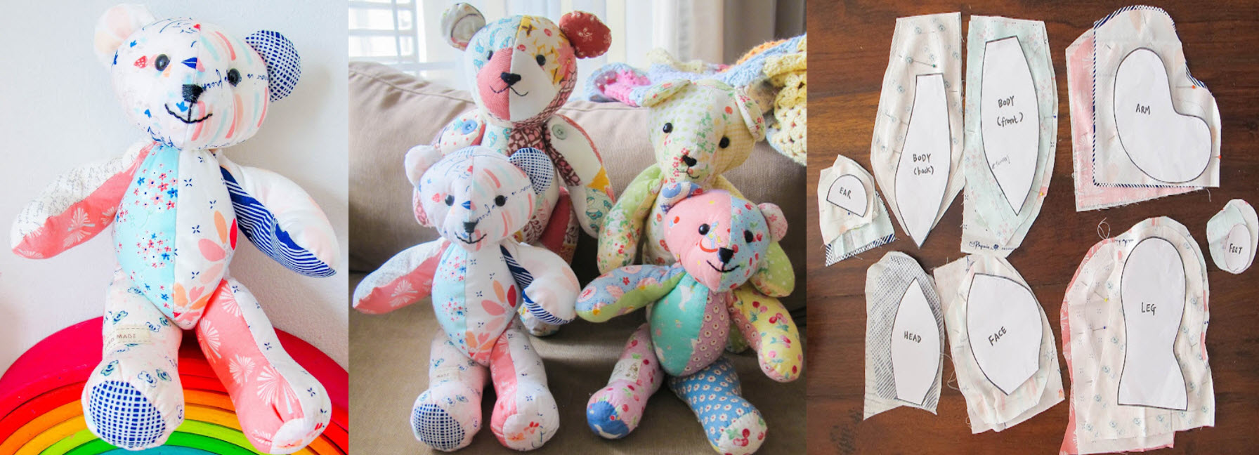 20+ Teddy Bear Sewing Patterns
