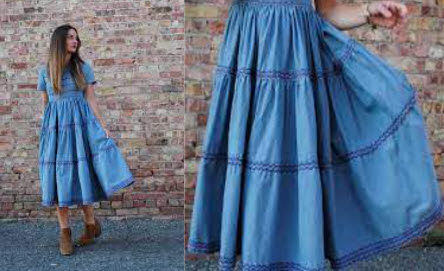 21+ Tiered Dress Sewing Pattern