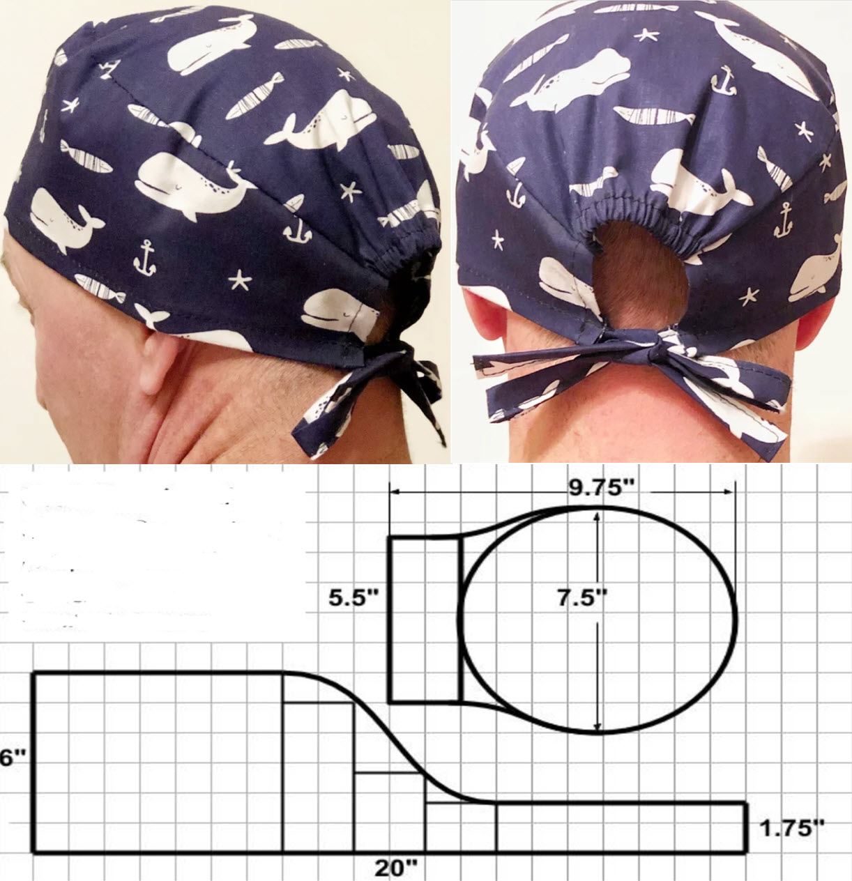 18+ Sew Pattern Surgical Cap