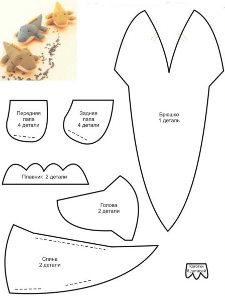 10+ Alligator Sewing Pattern
