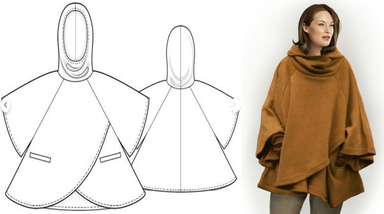 21+ Free Poncho Patterns Sewing